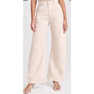 EB Denim Frederic Barrel Jean in Off White 26